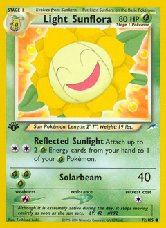 Light Sunflora #72 Neo Destiny