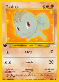 Machop #73 Neo Destiny