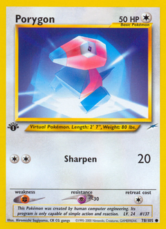 Porygon #78 PSA 10