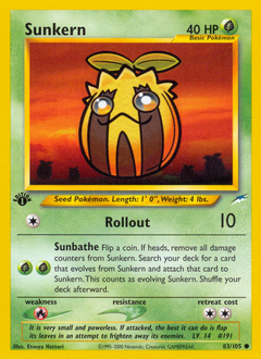 Sunkern #83 PSA 10