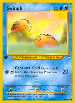 Swinub #84 Neo Destiny