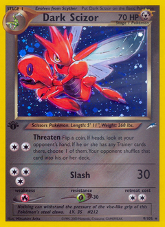 Dark Scizor #9 Neo Destiny