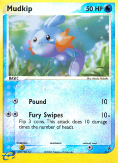 Mudkip #10 Nintendo Black Star Promos