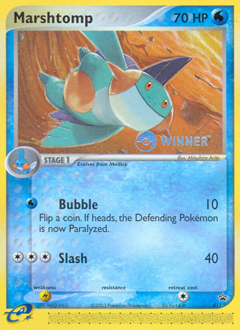 Marshtomp #11 Nintendo Black Star Promos