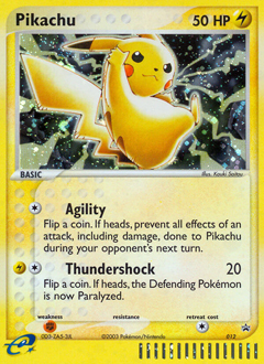 Pikachu #12 Nintendo Black Star Promos
