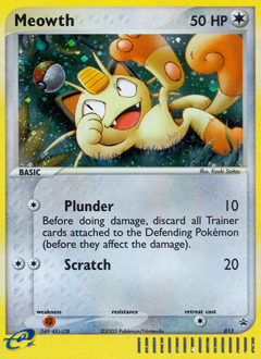 Meowth #13 Nintendo Black Star Promos