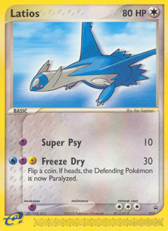 Latios #15 Nintendo Black Star Promos