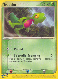 Treecko #16 Nintendo Black Star Promos