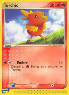 Torchic #17 Nintendo Black Star Promos