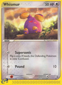 Whismur #19 Nintendo Black Star Promos