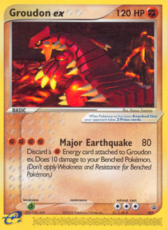 Groudon ex #2 Nintendo Black Star Promos
