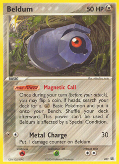 Beldum #22 Nintendo Black Star Promos