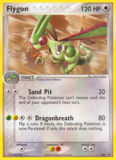 Flygon #25 Nintendo Black Star Promos