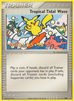 Tropical Tidal Wave #27 Nintendo Black Star Promos