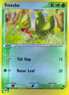Treecko #3 Nintendo Black Star Promos