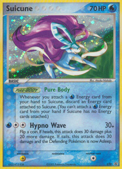 Suicune #30 Nintendo Black Star Promos