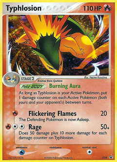 Typhlosion #34 Nintendo Black Star Promos