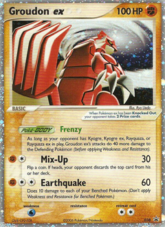 Groudon ex #38 Nintendo Black Star Promos