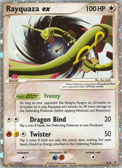 Rayquaza ex #39 Nintendo Black Star Promos