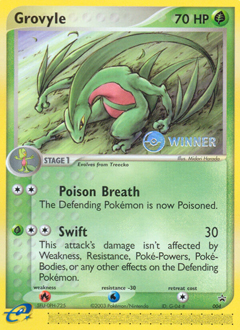 Grovyle #4 Nintendo Black Star Promos