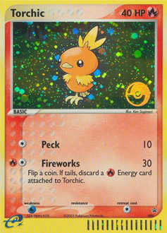 Torchic #6 Nintendo Black Star Promos