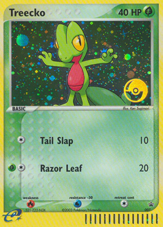 Treecko #7 Nintendo Black Star Promos