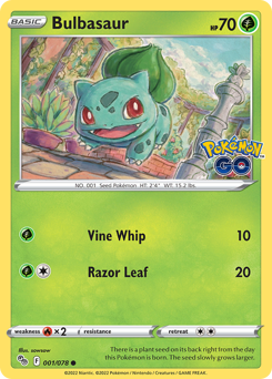 Bulbasaur #1 Pokémon GO