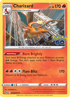 Charizard #10 Pokémon GO