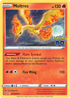 Moltres #12 Pokémon GO