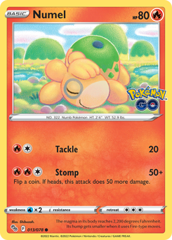 Numel #13 Pokémon GO