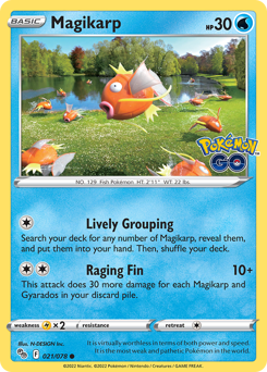 Magikarp #21 Pokémon GO