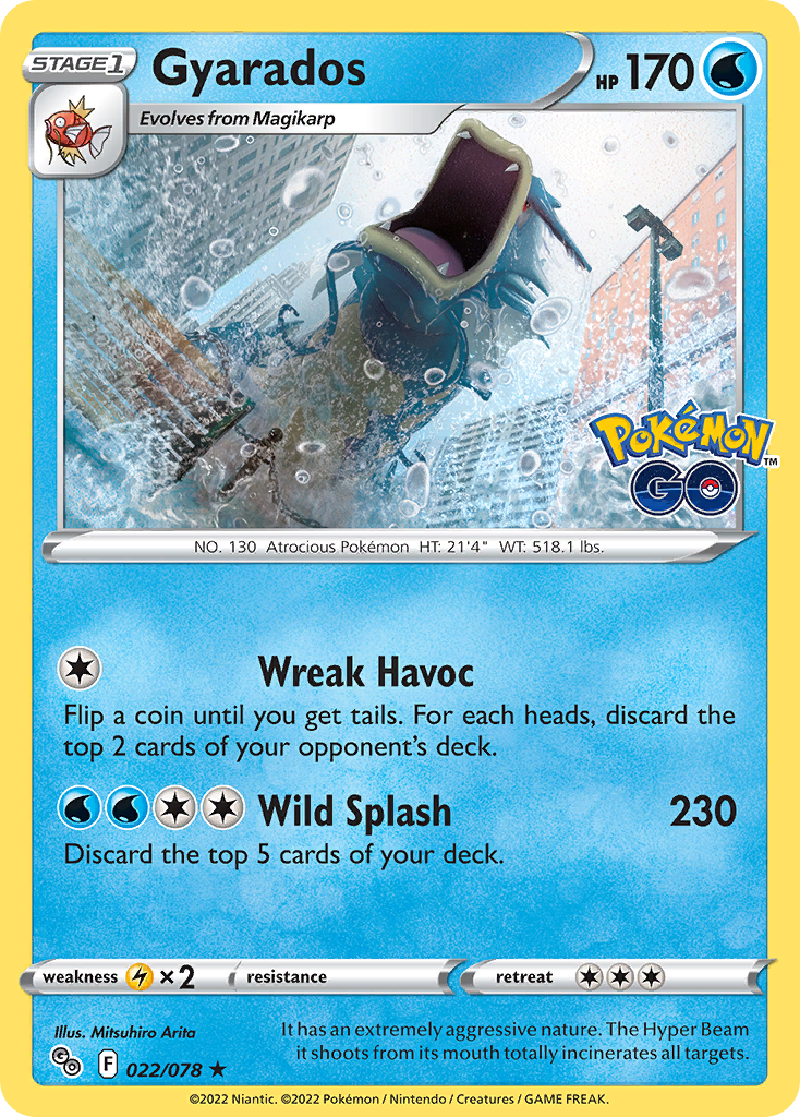 Gyarados #22 Pokémon GO