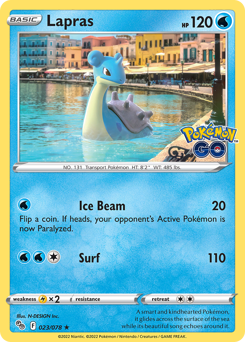 Lapras #23 Pokémon GO