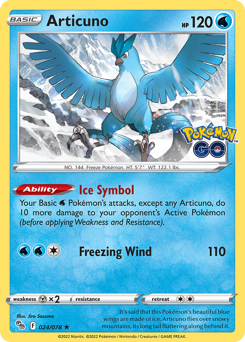 Articuno #24 Pokémon GO
