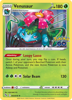 Venusaur #3 Pokémon GO