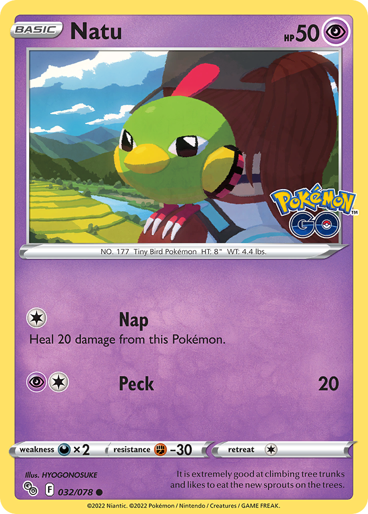 Natu #32 Pokémon GO