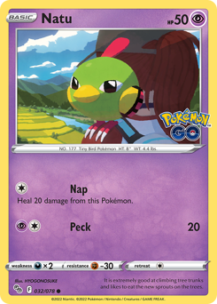 Natu #32 Pokémon GO