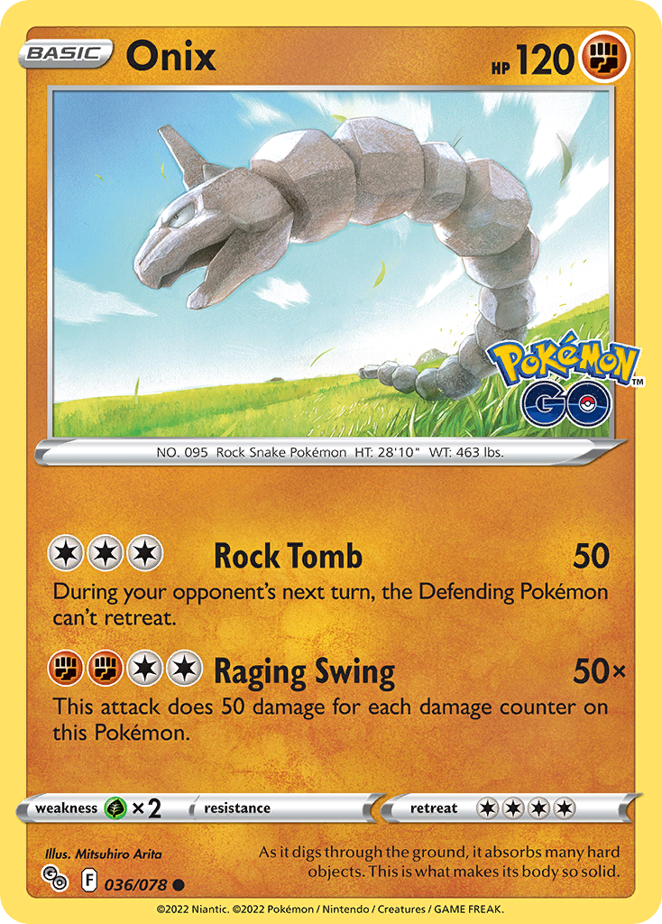 Onix #36 Pokémon GO