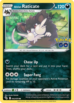 Alolan Raticate #42 Pokémon GO