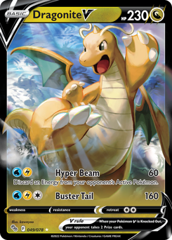 Dragonite V #49 Pokémon GO