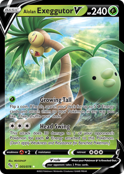Alolan Exeggutor V #5 Pokémon GO