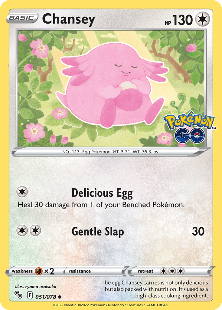 Chansey #51 Pokémon GO