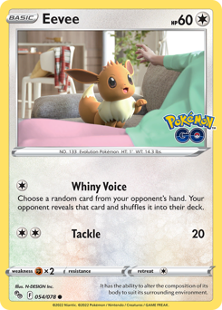 Eevee #54 Pokémon GO