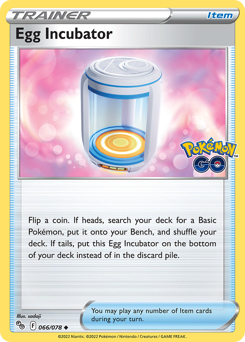 Egg Incubator #66 Pokémon GO