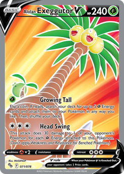 Alolan Exeggutor V #71 Pokémon GO