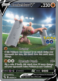 Conkeldurr V #74 Pokémon GO