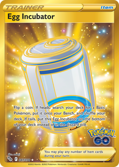 Egg Incubator #87 Pokémon GO