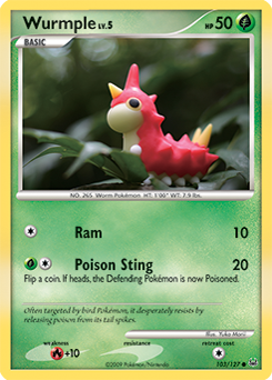 Wurmple #103 Platinum