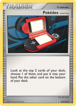 Pokédex HANDY910is #114 Platinum
