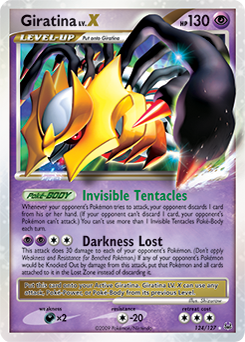Giratina LV.X Platinum #124